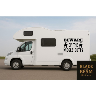 Sticker outdoor Wiggle Butts