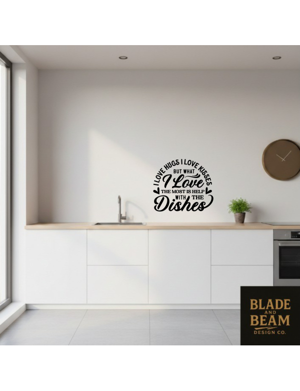 Sticker indoor Help with the dishes