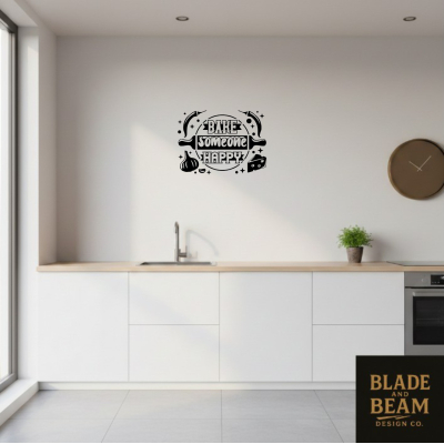 Sticker indoor Bake some happy