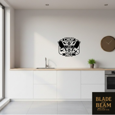 Sticker indoor chop it like it's hot