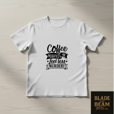 T-shirt Murdery Coffee