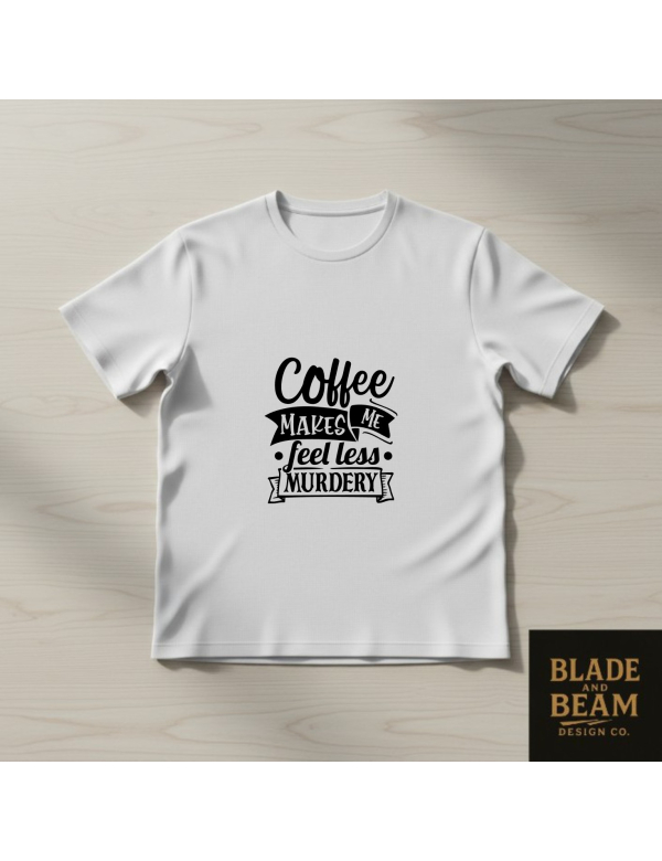 T-shirt Murdery Coffee