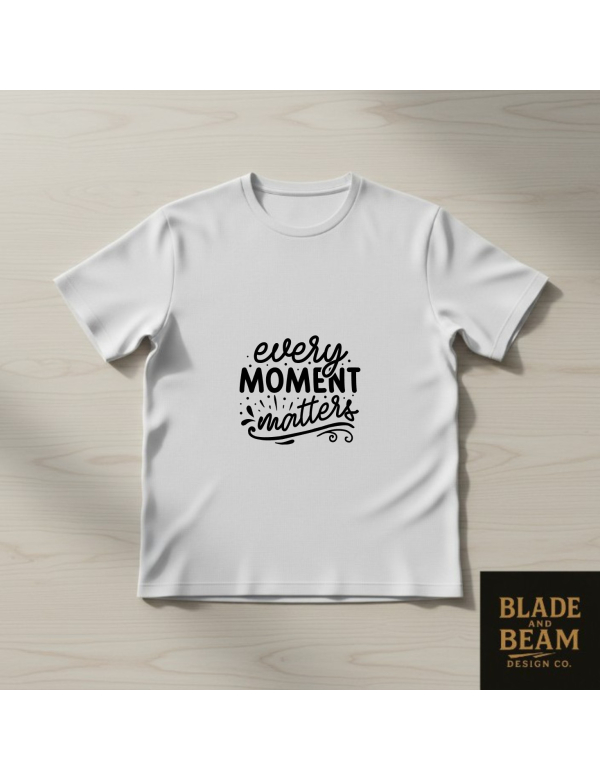 T-shirt Every moment matters