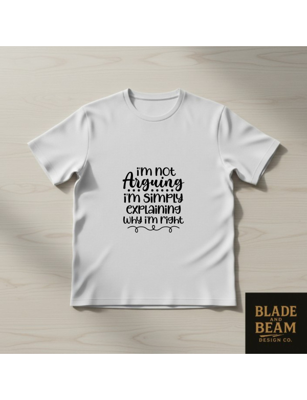 T-shirt Arguing