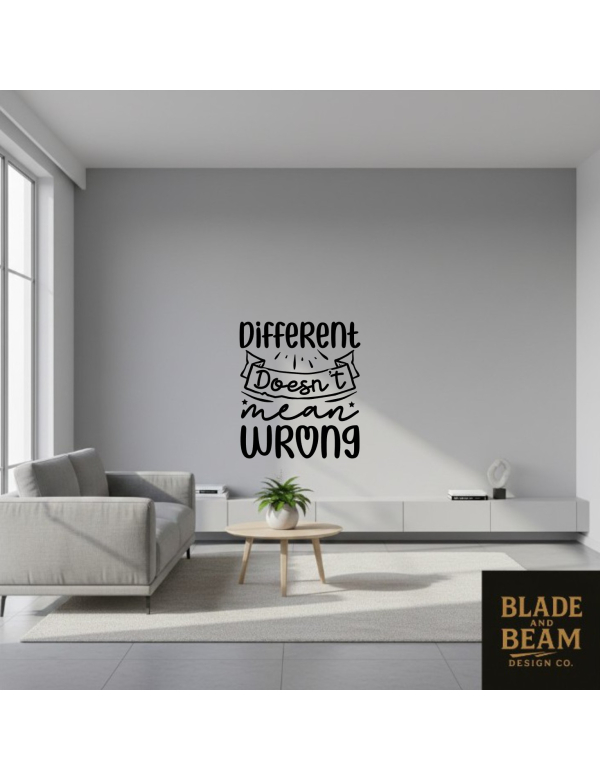 Sticker indoor different doesn't mean wrong