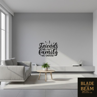 Sticker indoor Friends are family 2