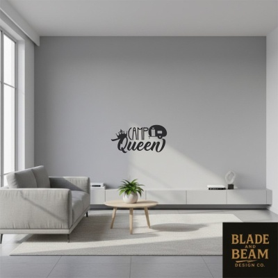 Sticker indoor Camp Queen