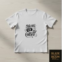 T-shirt Pair with coffee