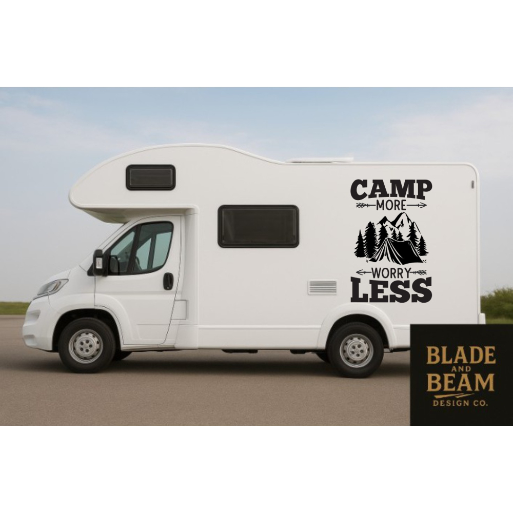 Sticker outdoor Camp More