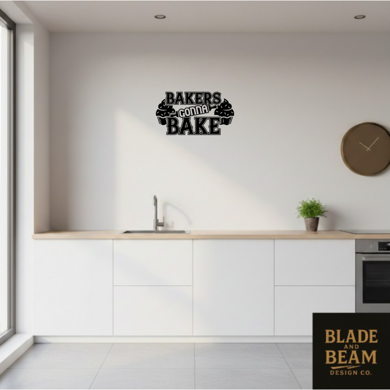 Sticker indoor Bakers gonna bake