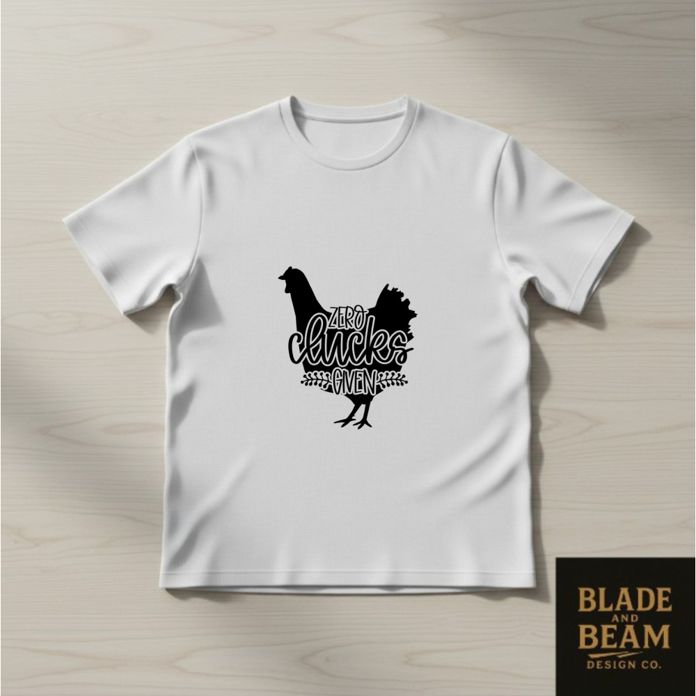 T-shirt Zero clucks