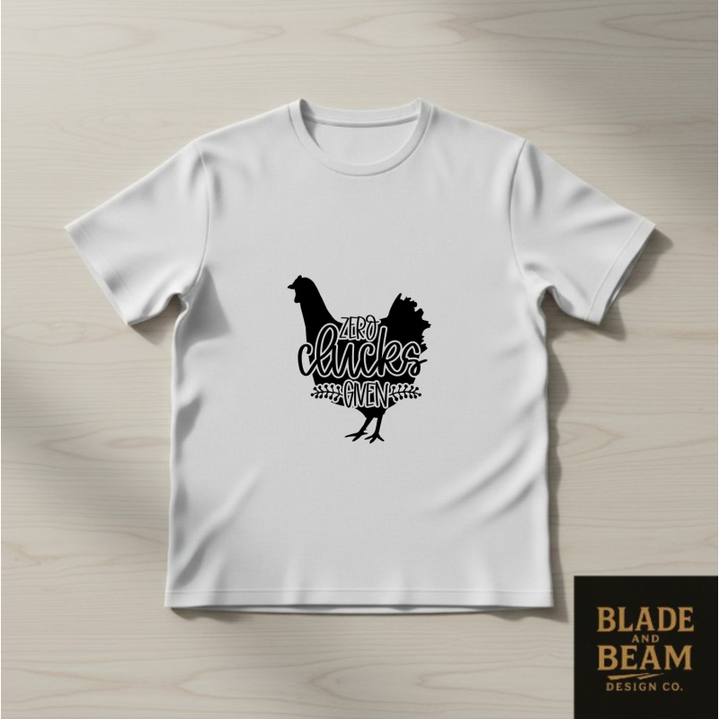 T-shirt Zero clucks