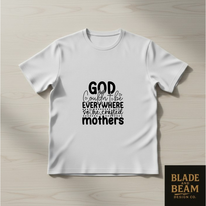 T-shirts God created mothers