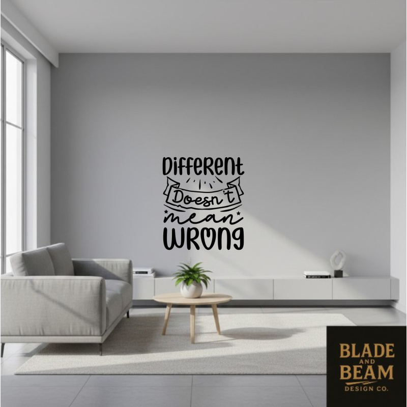 Sticker indoor different doesn't mean wrong